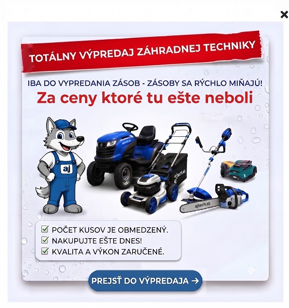 Výpredaj bazénov, náradia Milwaukee a kosačiek